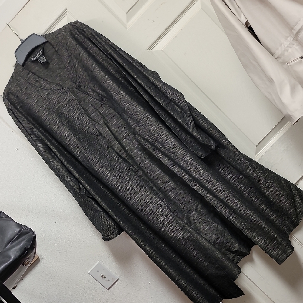 Dialogue Dark Gray Women's Blazer